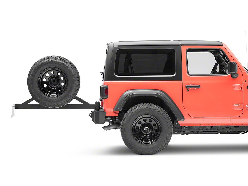 Barricade Extreme HD Rear Bumper with Tire Carrier (18-24 Jeep Wrangler JL,  Excluding 4xe) - Barricade Offroad