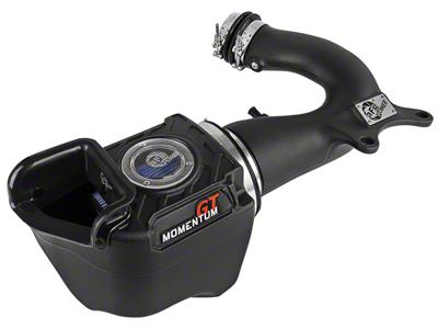 AFE Momentum GT Cold Air Intake with Pro 5R Oiled Filter; Black (12-18 3.6L Jeep Wrangler JK w/ Sprintex Supercharger)
