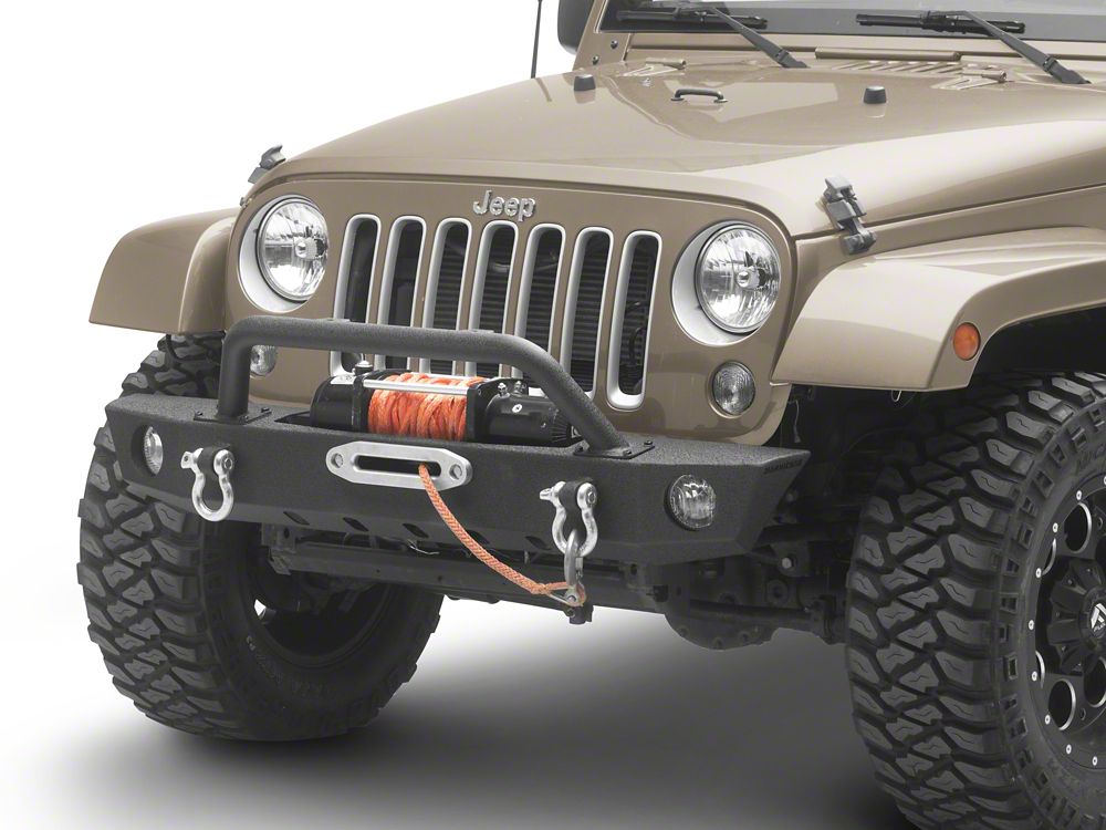 Barricade Trekker Front Bumper (0718 Jeep Wrangler JK) Barricade Offroad