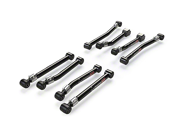 Teraflex Adjustable Front and Rear Control Arms for 0 to 4.50-Inch Lift (18-23 Jeep Wrangler JL)