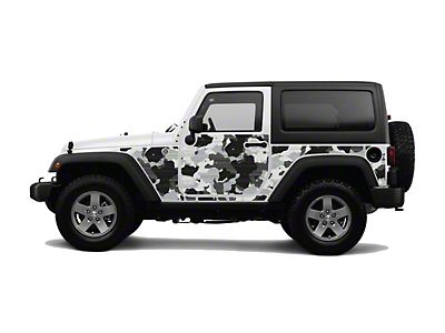 Rugged Ridge Jeep Wrangler Magnetic Protection Panel Kit Matte