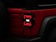 Raxiom LED Tail Lights; Black Housing; Red Lens (18-24 Jeep Wrangler JL w/ Factory Halogen Tail Lights)