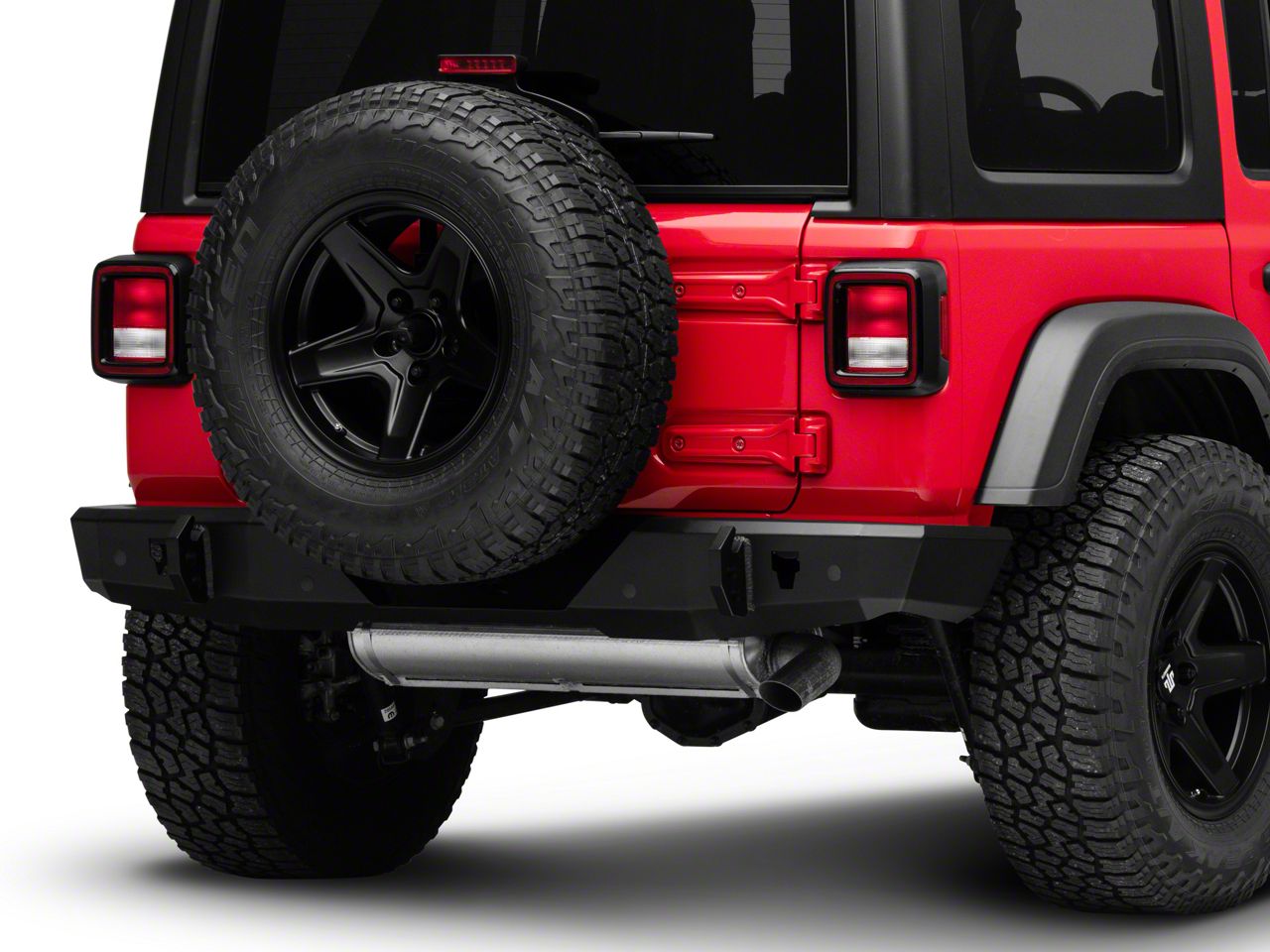 Rugged Ridge Jeep Wrangler HD Rear Bumper 11540.36 (18-20 Jeep Wrangler JL)