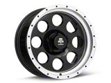 Mammoth 8 Aluminum Simulated Beadlock Wheel; 17x9 (07-18 Jeep Wrangler JK)