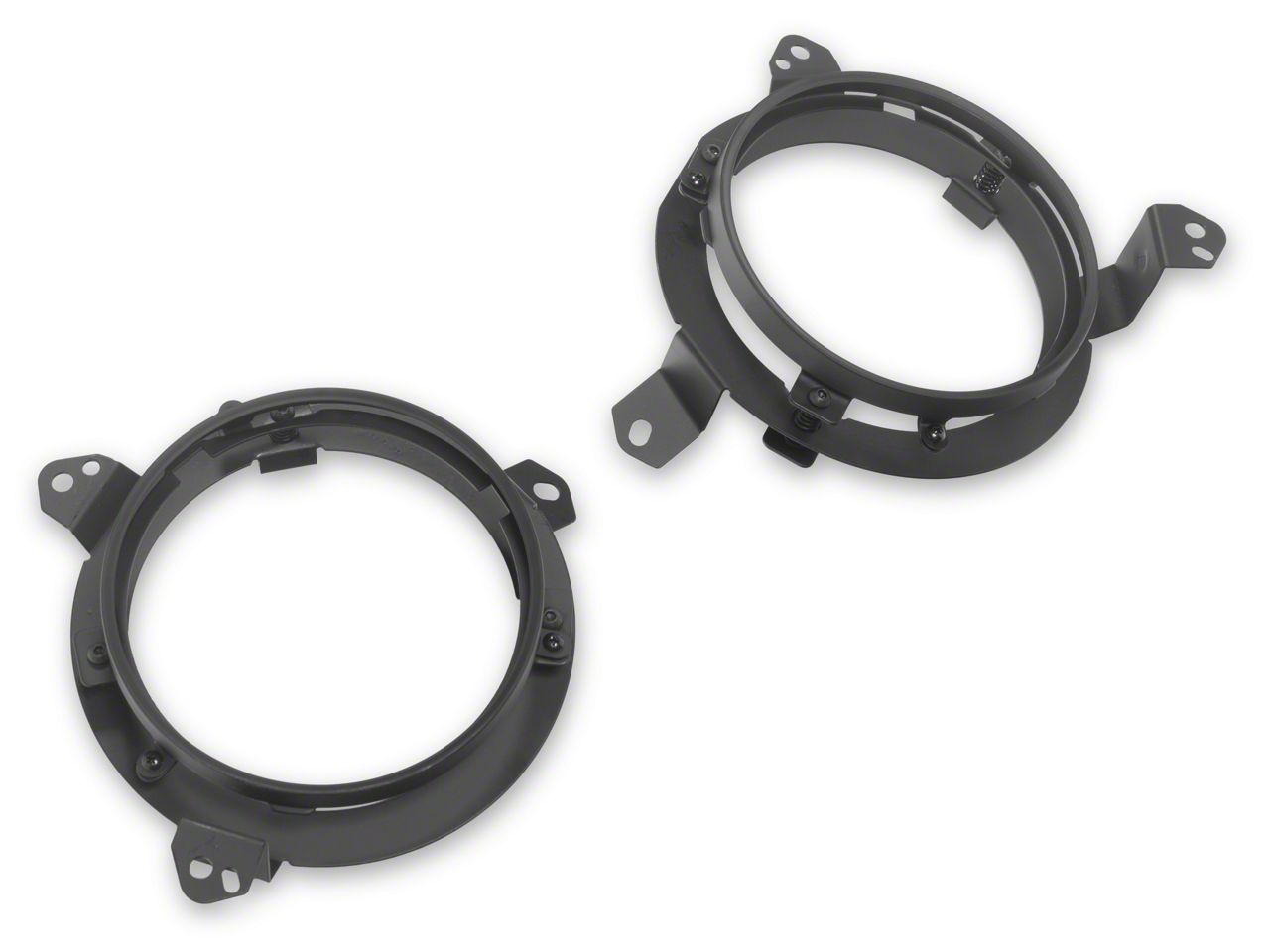 DV8 Offroad Jeep Wrangler Headlight Adapters BCABJL01 (1824 Jeep Wrangler JL w/ 7Inch