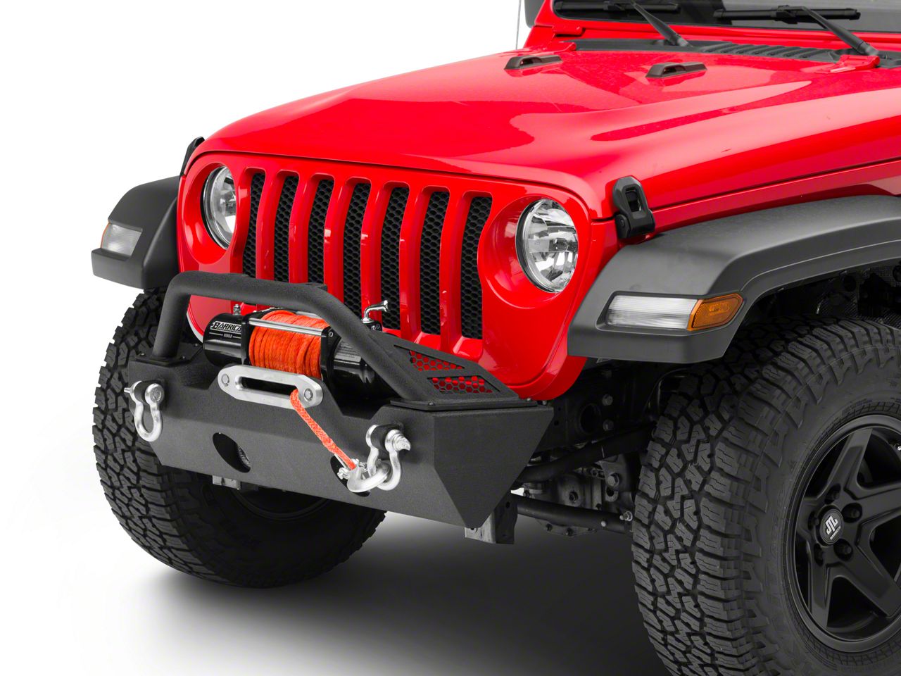 Barricade Jeep Wrangler Battalion Stubby Front Bumper J132828 (18-24 ...