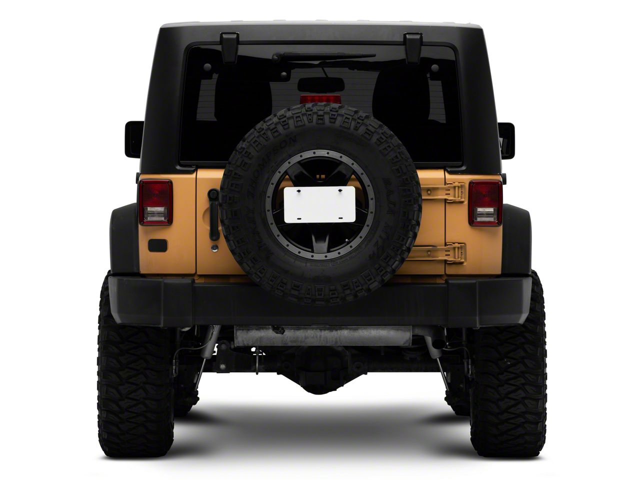 2013 jeep wrangler license plate holder