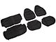 TruShield Neoprene Front and Rear Seat Covers; Black (97-02 Jeep Wrangler TJ)