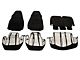 TruShield Neoprene Front and Rear Seat Covers; Black (03-06 Jeep Wrangler TJ)