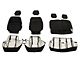 TruShield Neoprene Front and Rear Seat Covers; Black (07-10 Jeep Wrangler JK 2-Door)