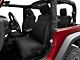 TruShield Neoprene Front and Rear Seat Covers; Black (11-12 Jeep Wrangler JK 2-Door)