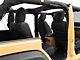 TruShield Neoprene Front and Rear Seat Covers; Black (13-18 Jeep Wrangler JK 4-Door)