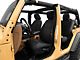 TruShield Neoprene Front and Rear Seat Covers; Black (13-18 Jeep Wrangler JK 4-Door)