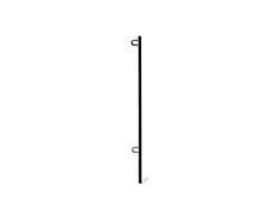 Steinjager 3.80-Foot Flag Pole Kit; Black (Universal; Some Adaptation May Be Required)