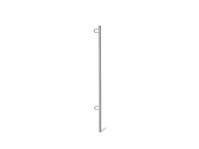 Steinjager 3.80-Foot Flag Pole Kit; Gray Hammertone (Universal; Some Adaptation May Be Required)