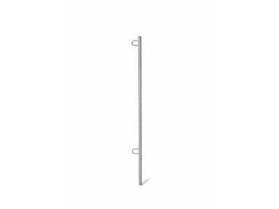 Steinjager 3.80-Foot Flag Pole Kit; Gray Hammertone (Universal; Some Adaptation May Be Required)