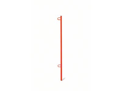 Steinjager 3.80-Foot Flag Pole Kit; Red Baron (Universal; Some Adaptation May Be Required)