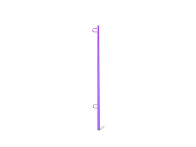 Steinjager 3.80-Foot Flag Pole Kit; Sinbad Purple (Universal; Some Adaptation May Be Required)