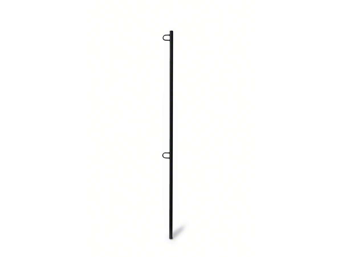 Steinjager Jeep Wrangler 5-Foot Flag Pole Kit; Black J0045724 (Universal;  Some Adaptation May Be Required) - Free Shipping