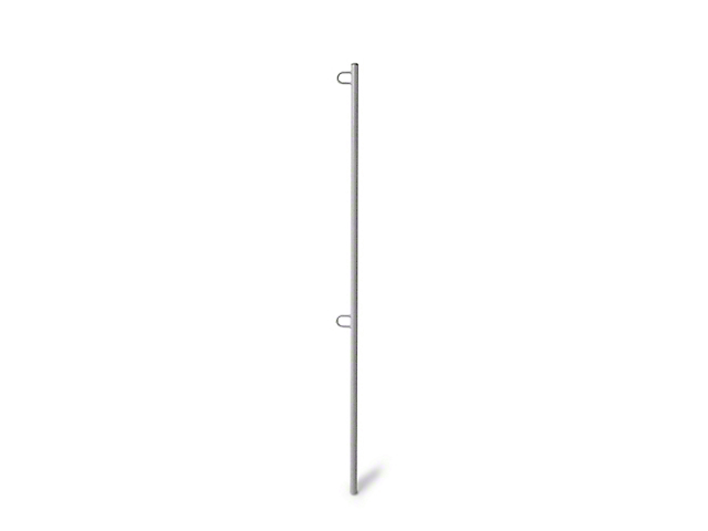Steinjager 5-Foot Flag Pole Kit; Gray Hammertone (Universal; Some Adaptation May Be Required)