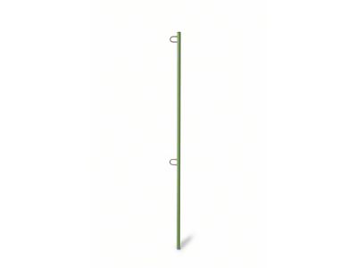 Steinjager 5-Foot Flag Pole Kit; Locas Green (Universal; Some Adaptation May Be Required)