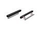 ActionTrac Powered Running Boards without Mounting Brackets; Carbide Black (07-24 Jeep Wrangler JK & JL 4-Door)