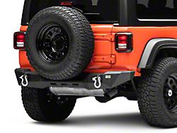 Fishbone Offroad Mako Rear Bumper; Textured Black (18-21 Jeep Wrangler JL)