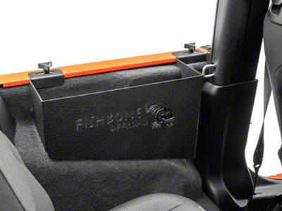 Fishbone Offroad Wheel Well Storage Bins (18-23 Jeep Wrangler JL 2-Door)
