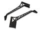 Fishbone Offroad 52-Inch LED Light Bar Windshield Mounting Brackets (18-24 Jeep Wrangler JL, Excluding 4xe)