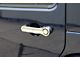 Exterior Door Handle Covers; Polished (07-18 Jeep Wrangler JK 2-Door)