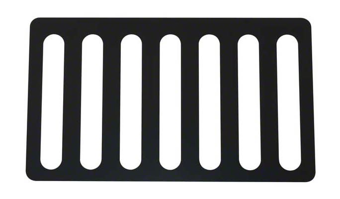 Jeep Wrangler Hood Vent; Gloss Black (07-18 Jeep Wrangler JK)