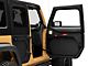 Bestop Front and Rear Core Doors; Black Twill (07-18 Jeep Wrangler JK 4-Door)
