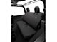 Bestop Rear Seat Cover; Black Diamond (18-24 Jeep Wrangler JL 2-Door)