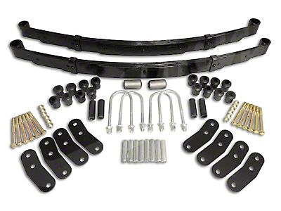 Jeep Wrangler Heavy Duty Front Leaf Springs (87-95 Jeep Wrangler YJ) - Free  Shipping