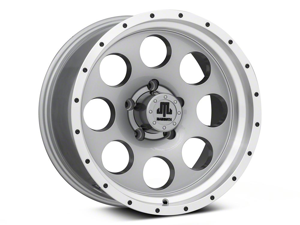 Mammoth 8 Aluminum Simulated Beadlock Anthracite Wheel; 17x9 (07-18 ...