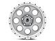 Mammoth 8 Aluminum Simulated Beadlock Anthracite Wheel; 17x9 (07-18 Jeep Wrangler JK)