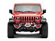 Barricade X-Series Front Bumper; Red Inserts (18-24 Jeep Wrangler JL)