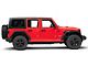 Barricade X-Series Fender Flares with LED DRL and Marker Lights; Red Inserts (18-24 Jeep Wrangler JL)