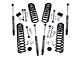 SuperLift 2.50-Inch Dual Rate Coil Spring Suspension Lift Kit with Shadow Series Shocks (18-24 Jeep Wrangler JL 4-Door)