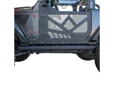 DV8 Offroad Rock Skins Rocker Armor (18-23 Jeep Wrangler JL 2-Door)