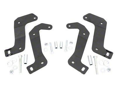 Rough Country Front Control Arm Relocation Brackets (20-24 Jeep Gladiator JT)