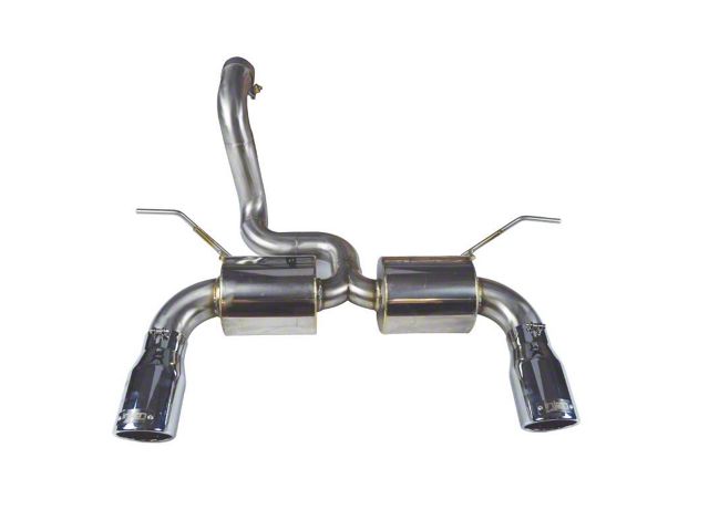 Injen Dual Muffler Axle-Back Exhaust with Polished Tips (18-24 2.0L or 3.6L Jeep Wrangler JL)