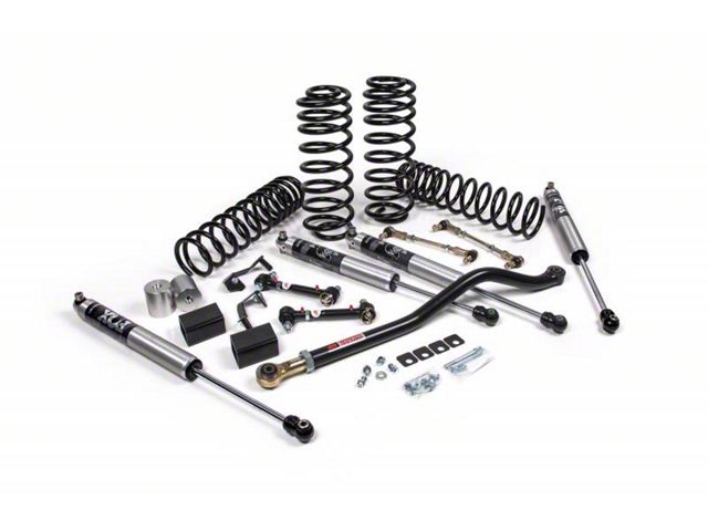 JKS Manufacturing J-Rated 2.50-Inch Suspension Lift Kit with Fox Shocks (18-22 Jeep Wrangler JL 4-Door)