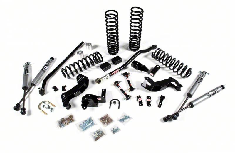JKS Manufacturing JSPEC 3.50-Inch JKontrol Suspension Lift Kit with Fox Shocks (07-18 Jeep Wrangler JK 2-Door)
