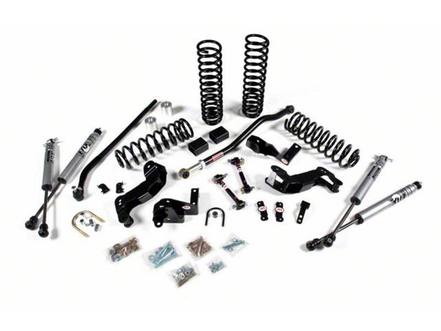 JKS Manufacturing JSPEC 3.50-Inch JKontrol Suspension Lift Kit with Fox Shocks (07-18 Jeep Wrangler JK 2-Door)