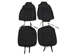 Rugged Ridge Neoprene Front Seat Covers; Black (03-06 Jeep Wrangler TJ)