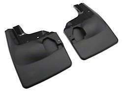 Weathertech No-Drill Mud Flaps; Front; Black (20-24 Jeep Gladiator JT Launch Edition, Rubicon)