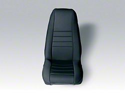 Rugged Ridge Neoprene Front Seat Covers; Black (91-95 Jeep Wrangler YJ)