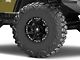 Mammoth Type 88 Matte Black Wheel; 15x8 (97-06 Jeep Wrangler TJ)