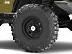 Mammoth 8 Steel Matte Black Wheel; 15x8 (97-06 Jeep Wrangler TJ)